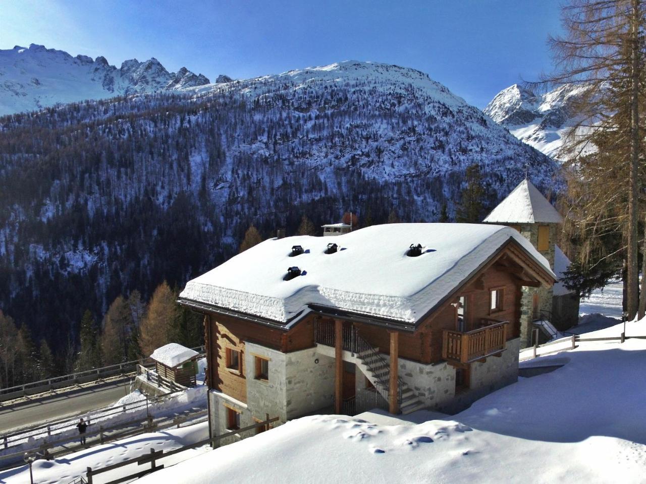 Chalet Selva Isolaccia Exterior photo